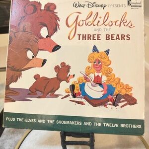 Walt Disney’s Goldilocks and the Three Bears (1963, Disneyland Records DQ-1250)